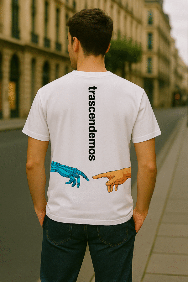 Camiseta blanca Trascendemos